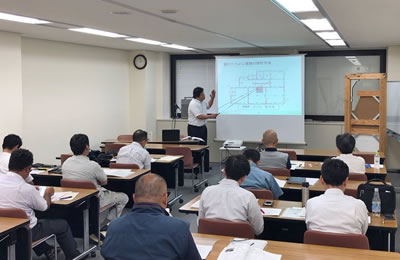 施工研修会の様子