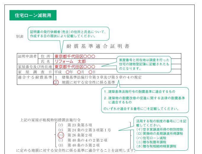 ご存知ですか？「耐震基準適合証明書」のメリット-その1-