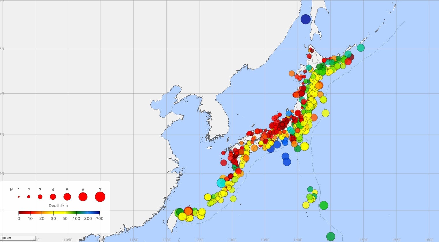 地震の年間発生数をご存じですか？早めの地震対策を！